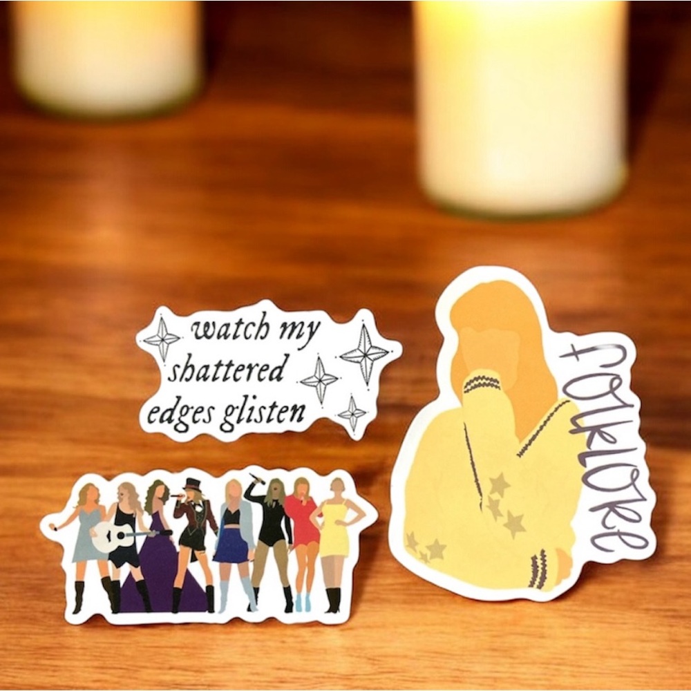 Taylor Swift Folklore Stickers